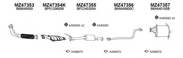 VENEPORTE 470070 Система випуску ОГ