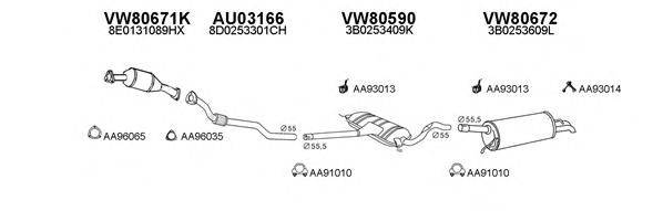 VENEPORTE 800447 Система випуску ОГ