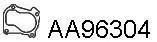 VENEPORTE AA96304 Прокладка, труба вихлопного газу