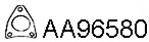 VENEPORTE AA96580 Прокладка, труба вихлопного газу