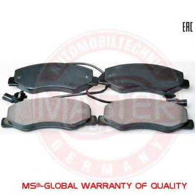 MASTER-SPORT 13046048572NSETMS Комплект гальмівних колодок, дискове гальмо