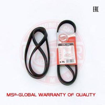 MASTER-SPORT 6PK1045PCSMS Полікліновий ремінь