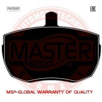 MASTER-SPORT 13046069112NSETMS Комплект гальмівних колодок, дискове гальмо