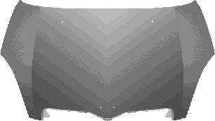 VAN WEZEL 5430660 Капот двигуна