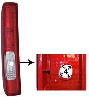 VAN WEZEL 4395931 Задній ліхтар