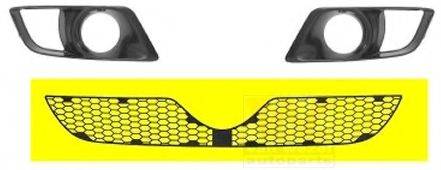 VAN WEZEL 0159590 Ґрати вентилятора, буфер