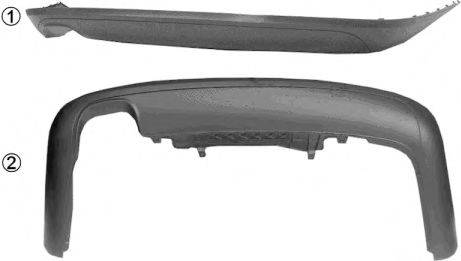 VAN WEZEL 5839508 Спойлер