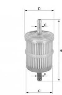 UNIFLUX FILTERS XB2 Паливний фільтр