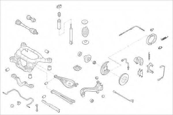 MONROE MO14774HA Підвіска колеса