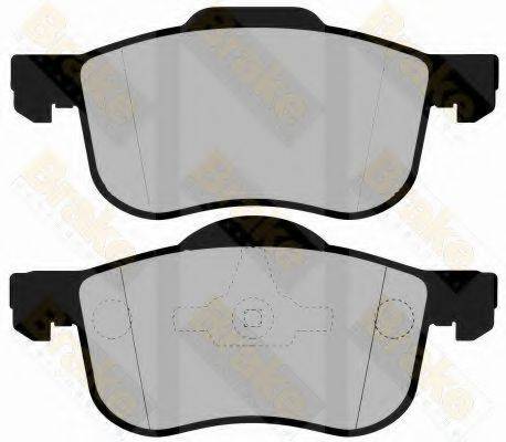 BRAKE ENGINEERING PA1270 Комплект гальмівних колодок, дискове гальмо