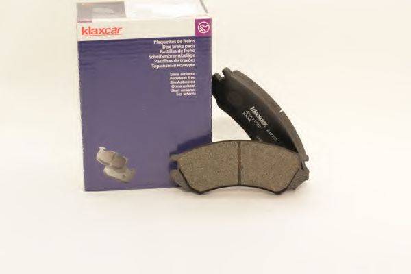 KLAXCAR FRANCE 24222Z Комплект гальмівних колодок, дискове гальмо