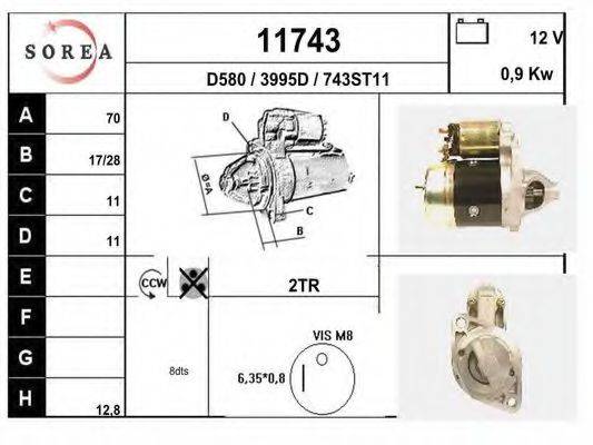 EAI 11743 Стартер