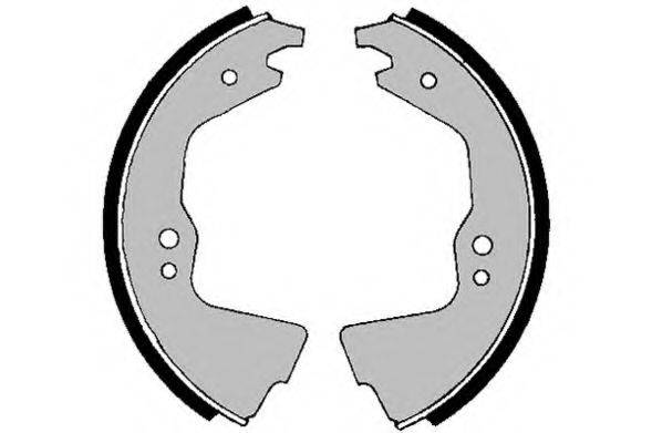 RAICAM 2068 Комплект гальмівних колодок