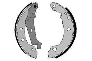 RAICAM 2765 Комплект гальмівних колодок