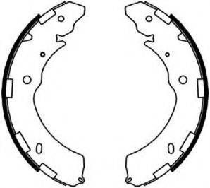 RAICAM 2967 Комплект гальмівних колодок