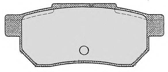 RAICAM RA04511 Комплект гальмівних колодок, дискове гальмо