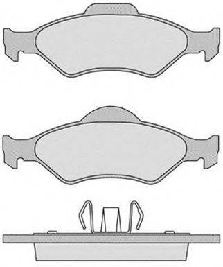 RAICAM RA07070 Комплект гальмівних колодок, дискове гальмо