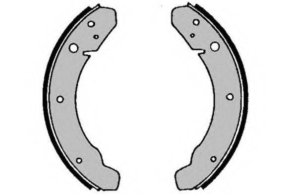RAICAM RA23890 Комплект гальмівних колодок