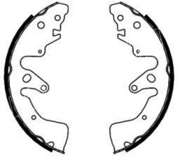 RAICAM RA29540 Комплект гальмівних колодок