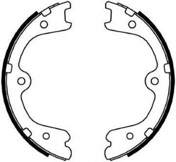 RAICAM RA29730 Комплект гальмівних колодок