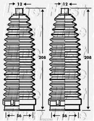 FIRST LINE FSG3390 Пильовик, рульове управління