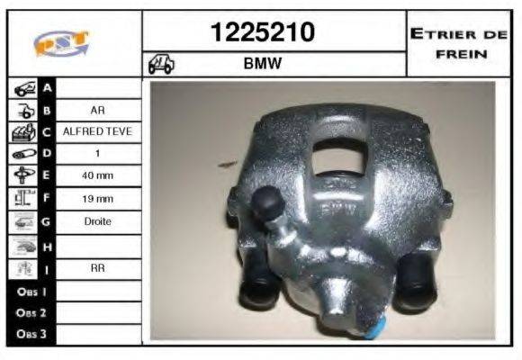 SNRA 1225210 Гальмівний супорт