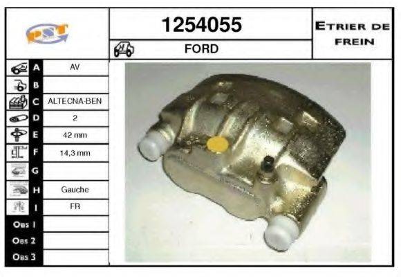 SNRA 1254055 Гальмівний супорт
