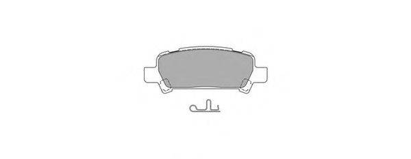 FREMAX FBP1606 Комплект гальмівних колодок, дискове гальмо