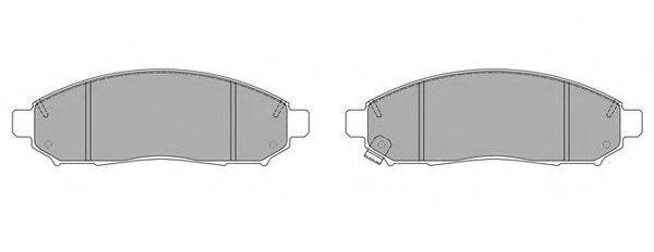 FREMAX FBP1631 Комплект гальмівних колодок, дискове гальмо