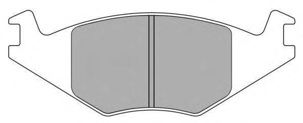 FREMAX FBP0467 Комплект гальмівних колодок, дискове гальмо