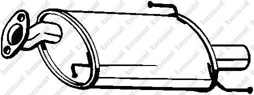 BOSAL 219011 Глушник вихлопних газів кінцевий