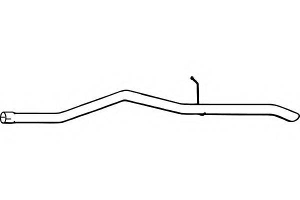 FENNO P2428 Труба вихлопного газу