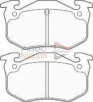 COMLINE ADB01166 Комплект гальмівних колодок, дискове гальмо