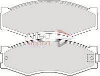 COMLINE ADB3387 Комплект гальмівних колодок, дискове гальмо