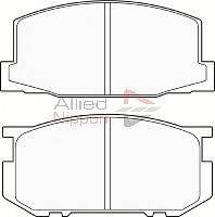 COMLINE ADB0332 Комплект гальмівних колодок, дискове гальмо