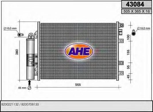 AHE 43084 Конденсатор, кондиціонер