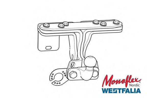 MONOFLEX 332302 Причіпне обладнання