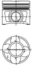 KOLBENSCHMIDT 40356600 Поршень