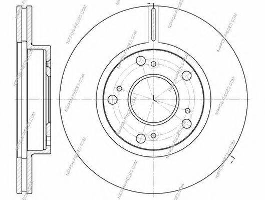 NPS H330A52 гальмівний диск