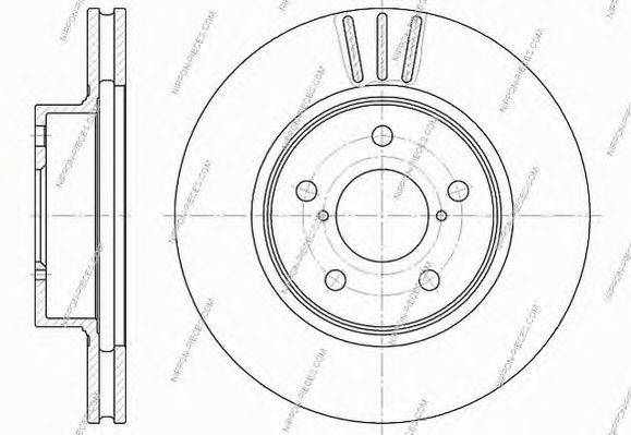 NPS S330U06 гальмівний диск