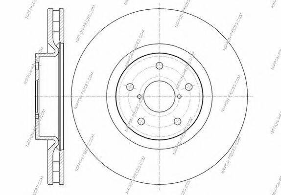 NPS S330U08 гальмівний диск