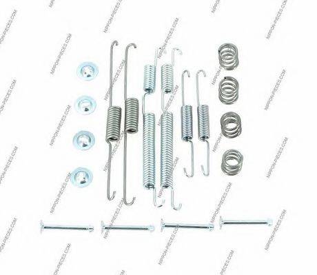 NPS H351I04 Комплектуючі, гальмівна колодка