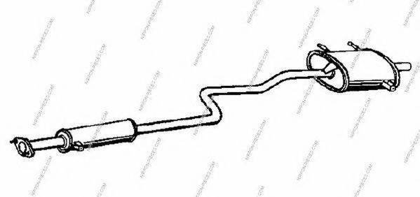 NPS S430I17 Система випуску ОГ