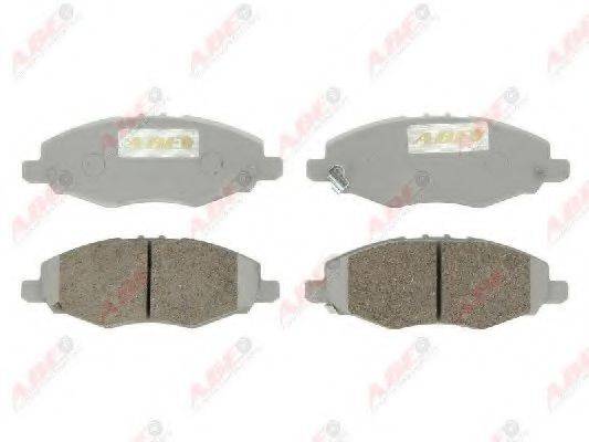 ABE C12115ABE Комплект гальмівних колодок, дискове гальмо