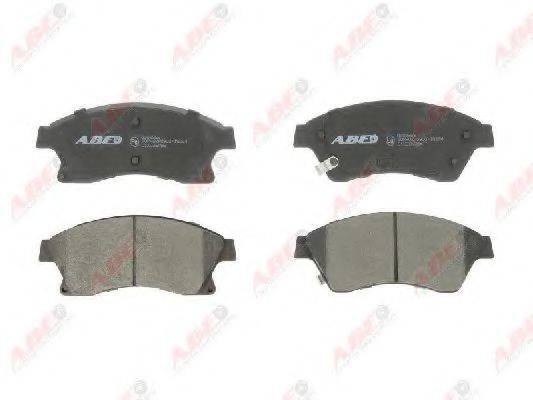 ABE C1X036ABE Комплект гальмівних колодок, дискове гальмо