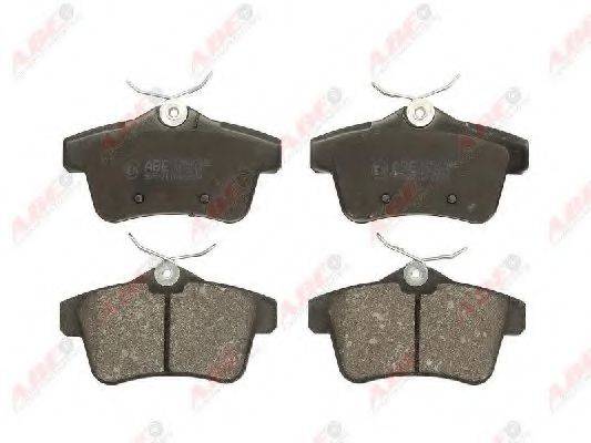 ABE C2P007ABE Комплект гальмівних колодок, дискове гальмо