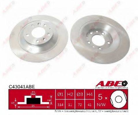 ABE C43041ABE гальмівний диск