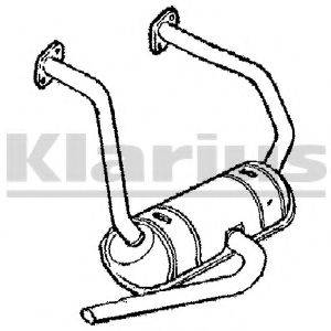 KLARIUS 210365 Глушник вихлопних газів кінцевий