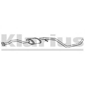 KLARIUS 260160 Середній глушник вихлопних газів