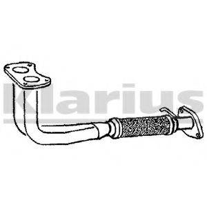KLARIUS 301261 Труба вихлопного газу
